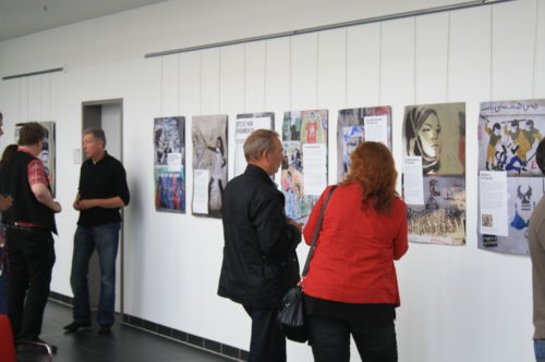 Ausstellung "Wände des Widerstands"